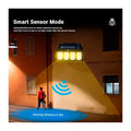 Aplique O Foco Solar Pared 4 Led Exterior Sensor Movimiento