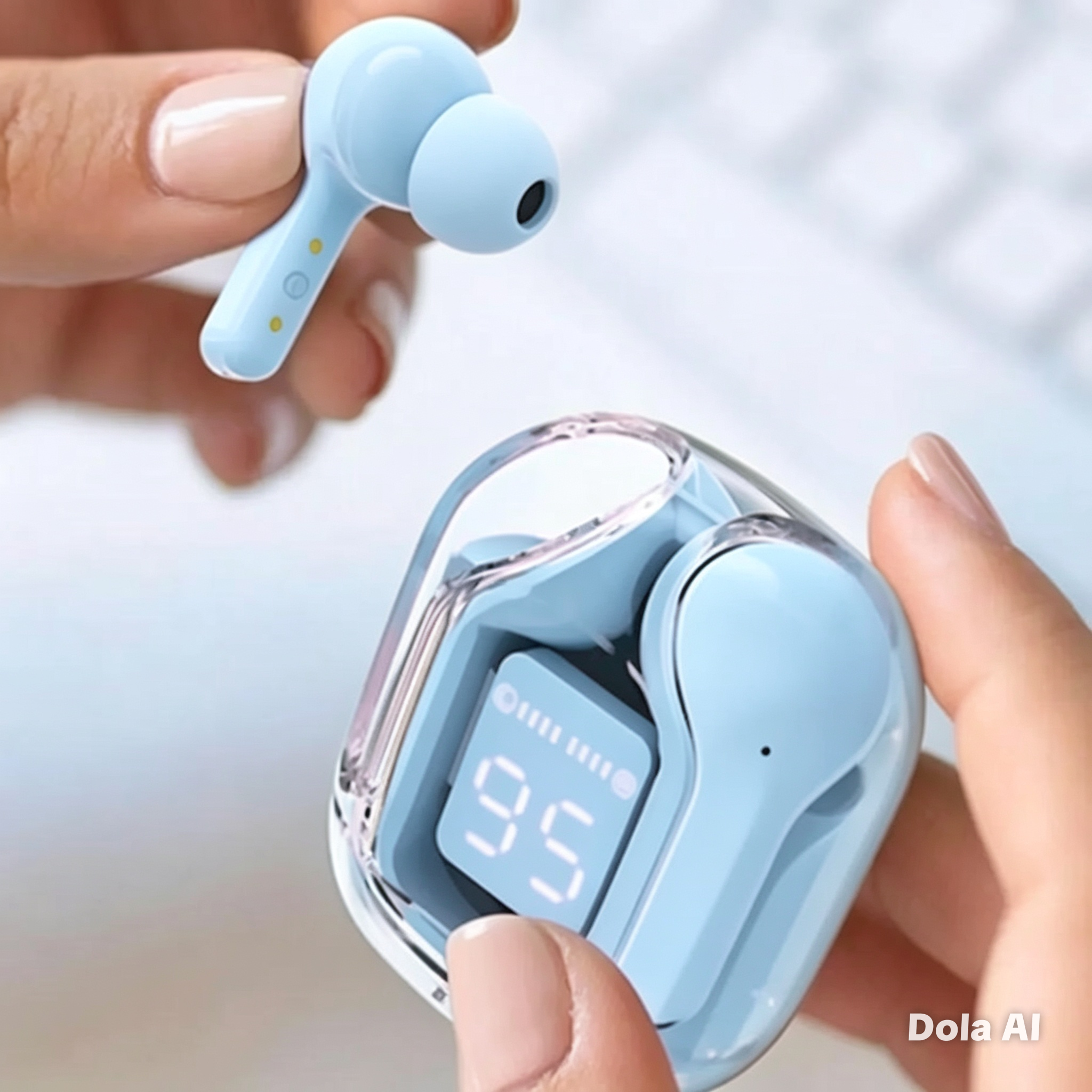Audífonos Inalámbricos Bluetooth con Pantalla Digital