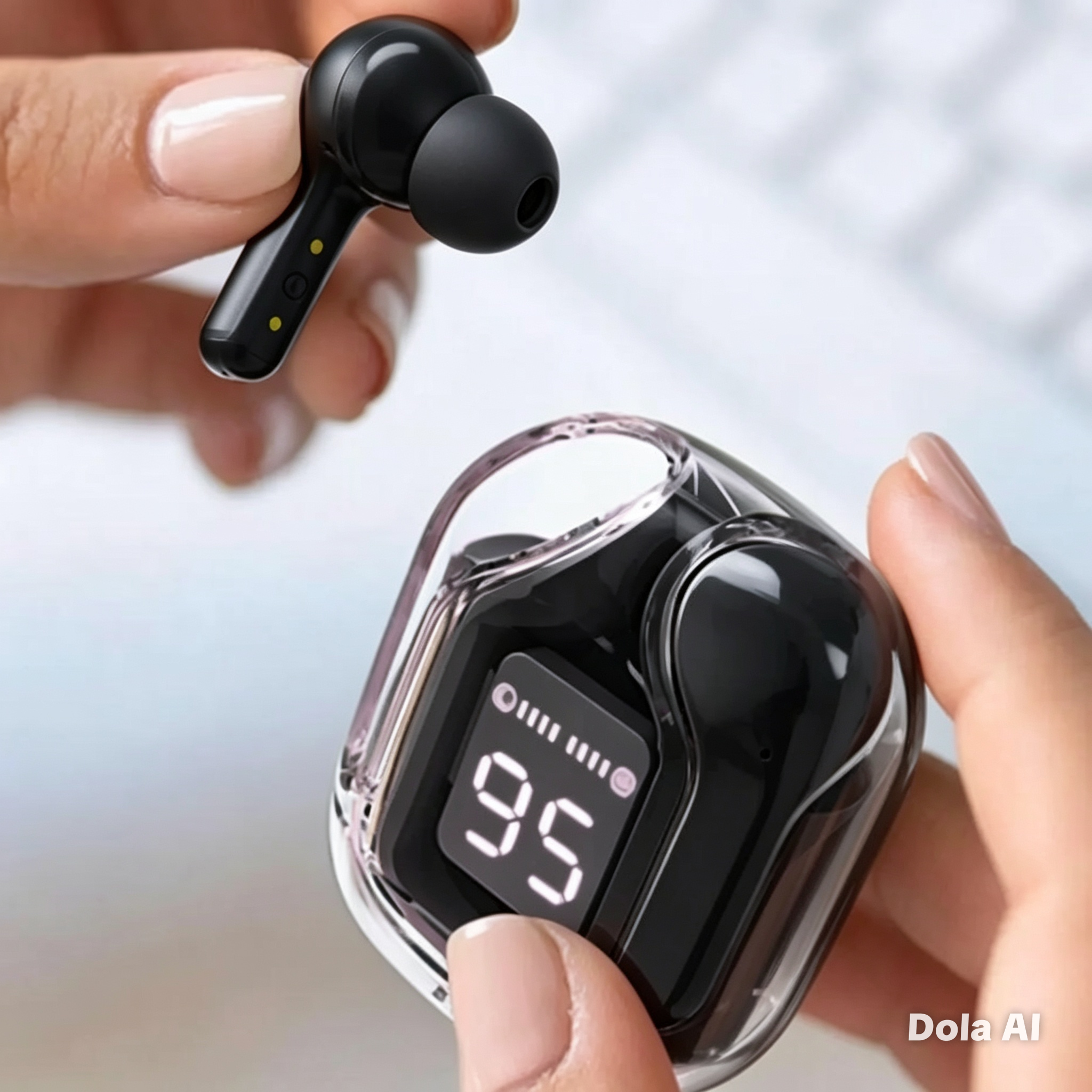 Audífonos Inalámbricos Bluetooth con Pantalla Digital