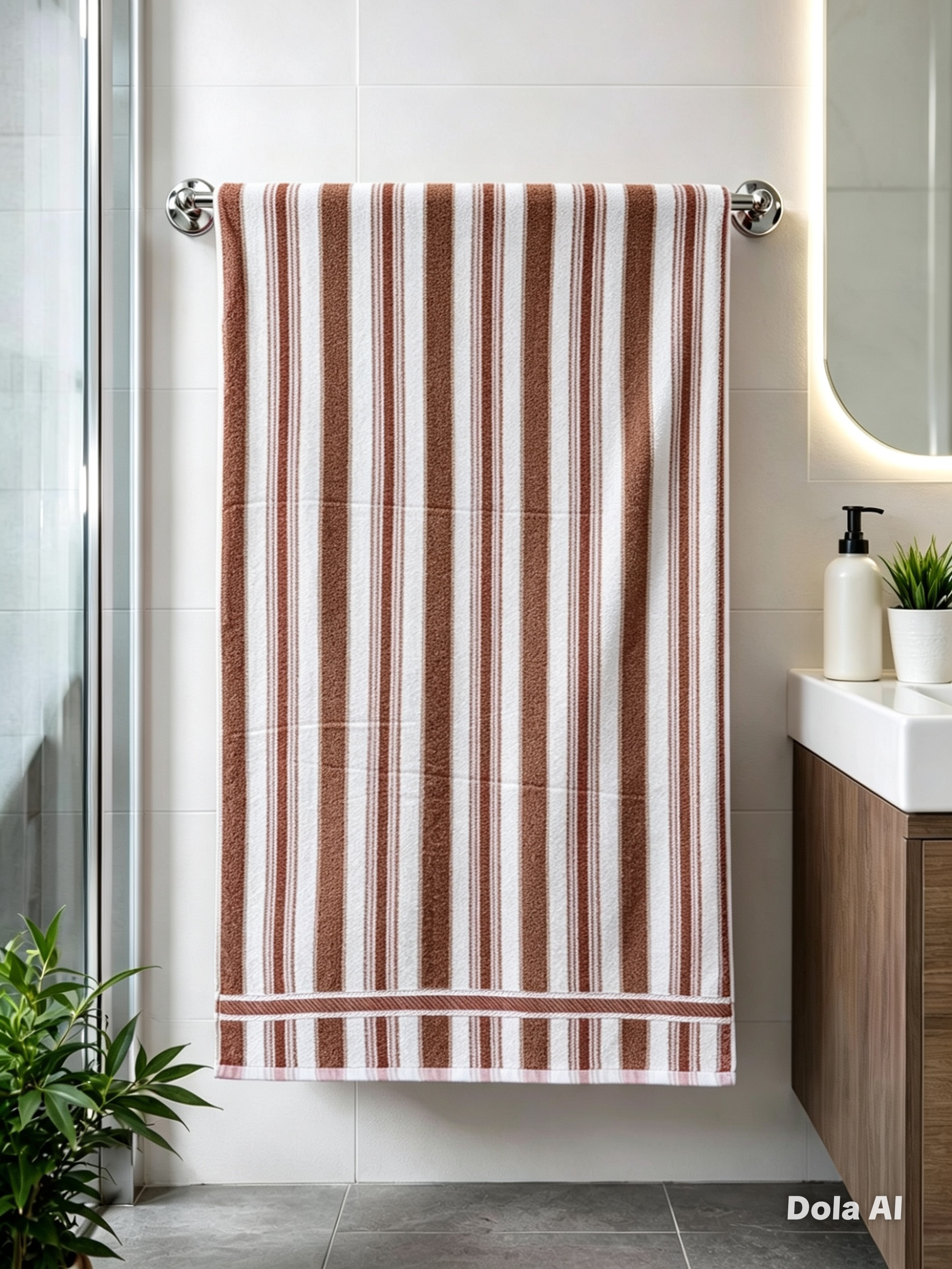 Toalla de Baño Púrpura  Premium