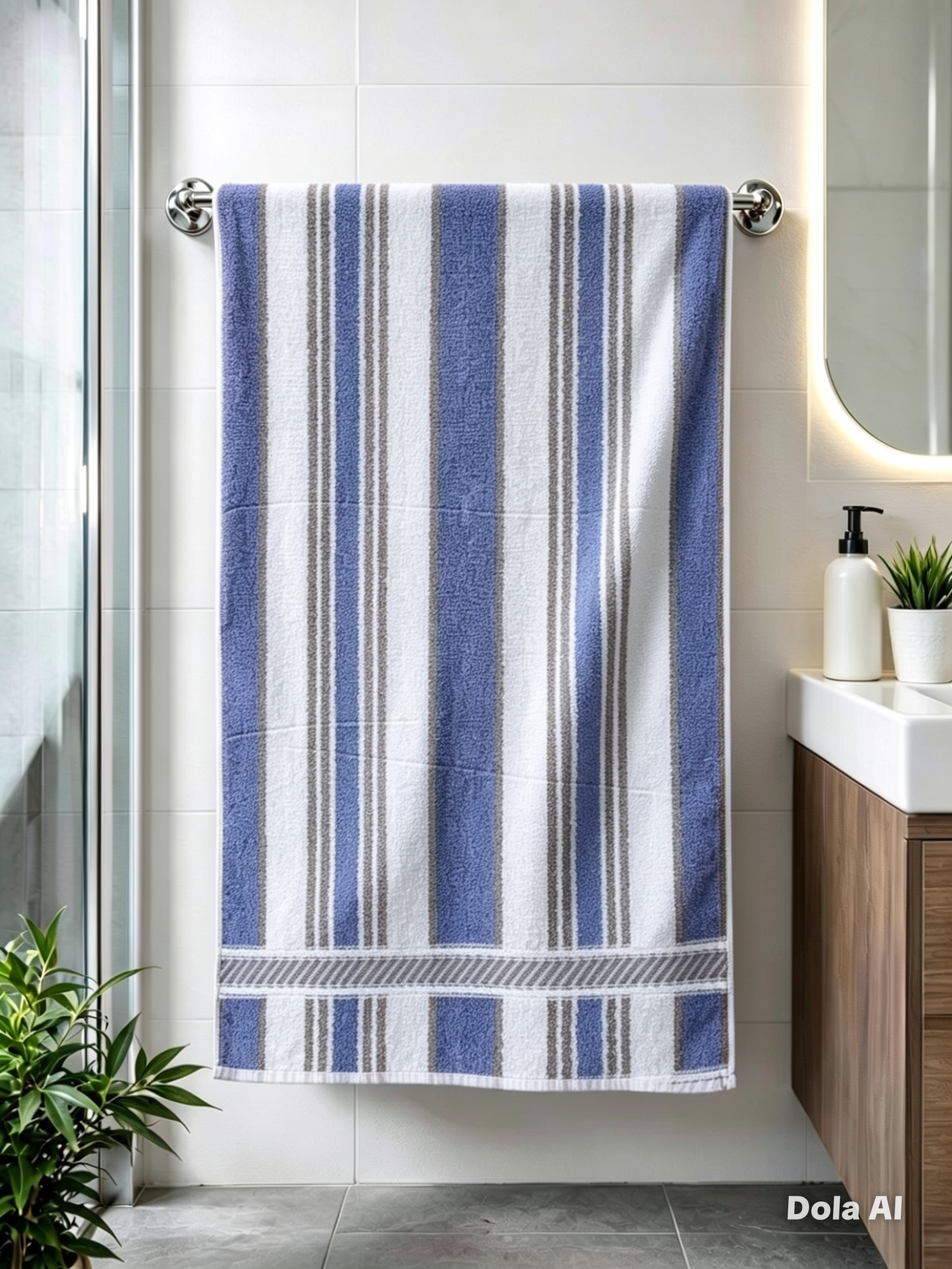 Toalla de Baño Púrpura  Premium