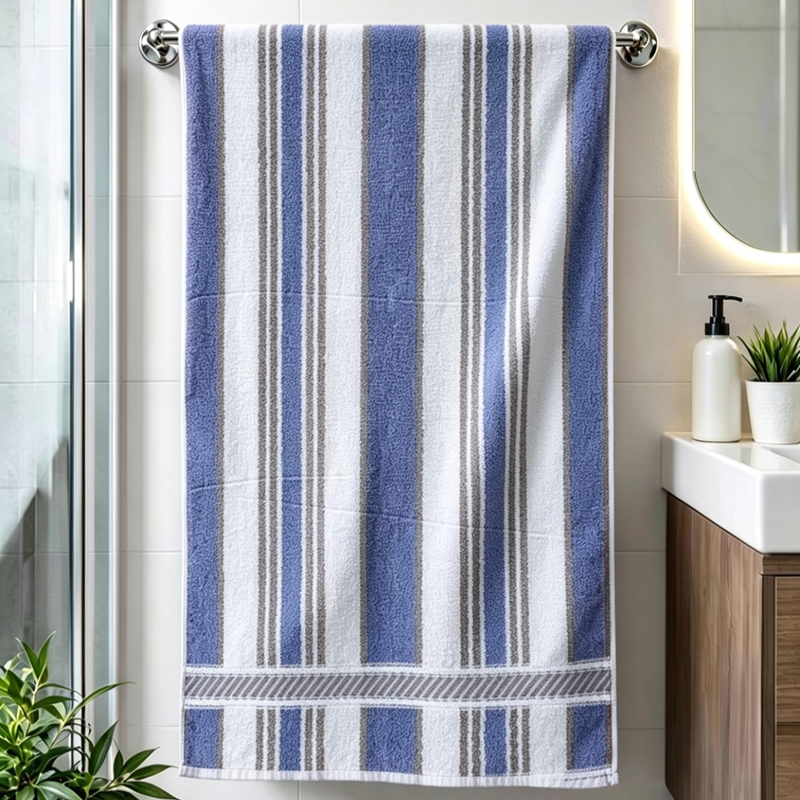 Toalla de Baño Púrpura  Premium