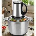 Picadora Eléctrica de Carne y Verduras 3L – Acero Inoxidable, 2 Velocidades