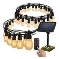 Guirnalda Solar 20 Metros 20 Ampolletas + Control Remoto