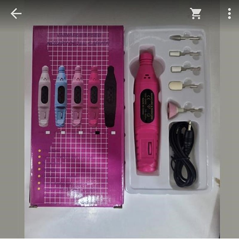 Torno Uñas Manicure 3000 Rpm rosa