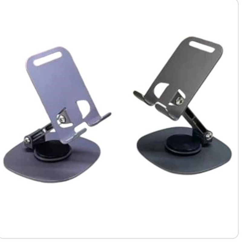 Soporte de Escritorio Ajustable y Giratorio para Celular y Tablet