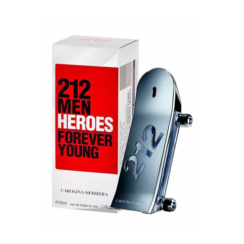 Carolina Herrera 212 Men Heroes Forever Young EDT 50 ML