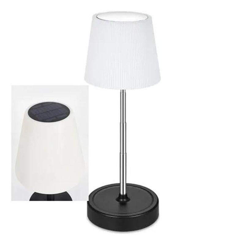 Lámpara de Mesa LED Inalámbrica con Panel Solar Integrado