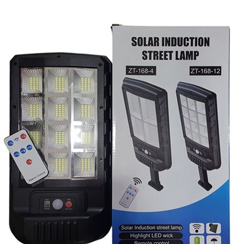 Farola Solar LED con Inducción y Control Remoto (Modelos ZT-168)