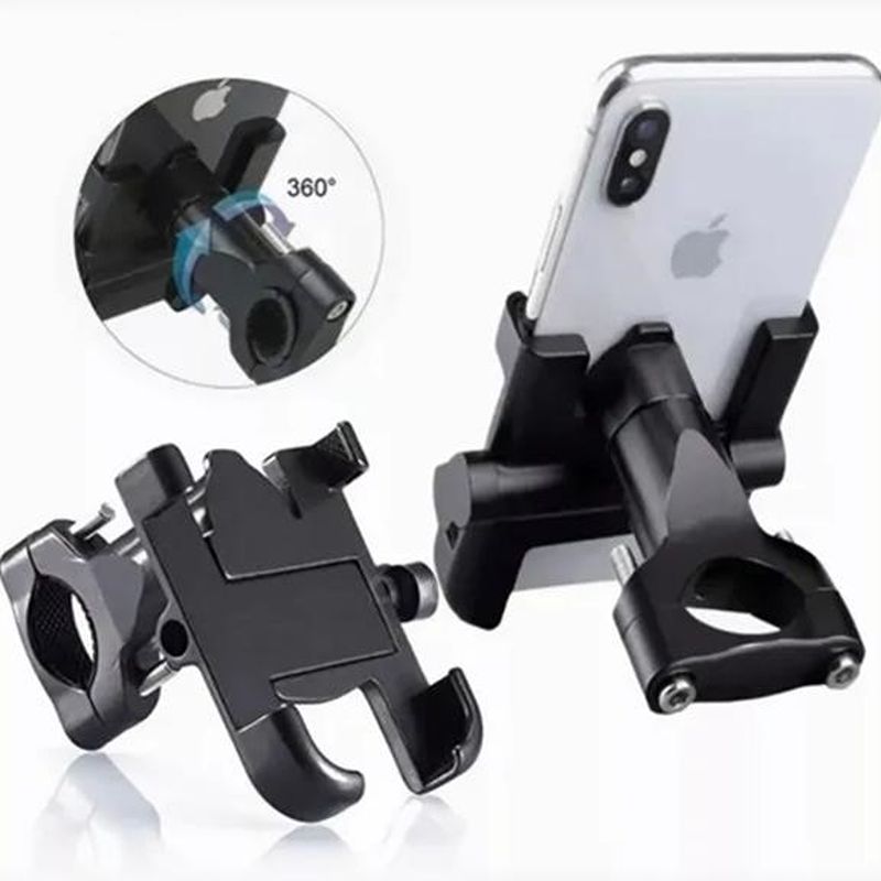 Soporte Universal de Celular para Bicicleta y Moto - Ajustable 360°