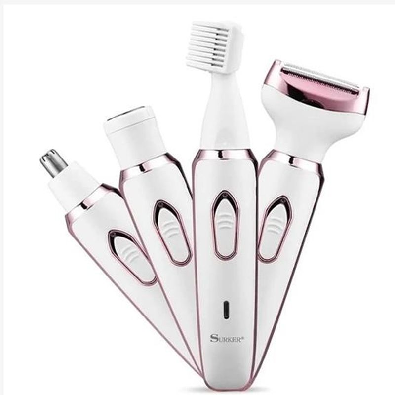 Depiladora 4 en 1 Recargable Surker