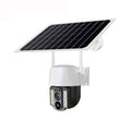 Cámara de Seguridad Solar PTZ Exterior con Panel Fotovoltaico Integrado